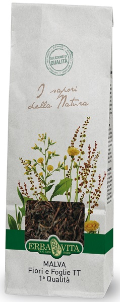 MALVA TAGLIO TISANA 1 QUALITA' FIORI E FOGLIE - Farmacia Dott. Pasquale Russo