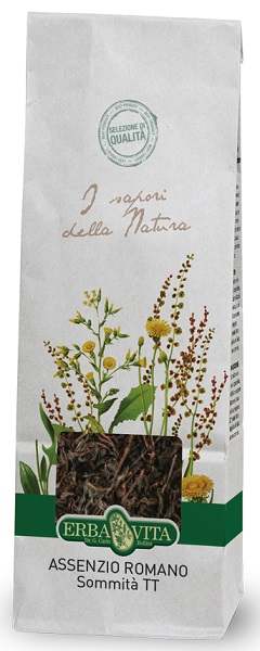 ASSENZIO ROMANO TAGLIO TISANA SOMMITA' 100 G - Farmacia Dott. Pasquale Russo