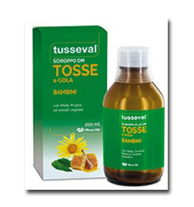 TUSSEVAL SCIROPPO TOSSE BAMBINI 200 ML - Farmacia Dott. Pasquale Russo