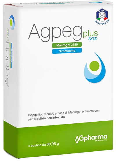 AGPEG PLUS ESSE 4 BUSTE OROSOLUBILI DA 60,98 G - Farmacia Dott. Pasquale Russo