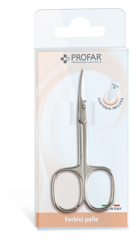 PROFAR FORBICINE PELLI PUNTA CURVA - Farmacia Dott. Pasquale Russo