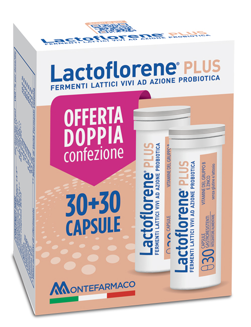 LACTOFLORENE PLUS BIPACK 30 CAPSULE 26,40 G - Farmacia Dott. Pasquale Russo