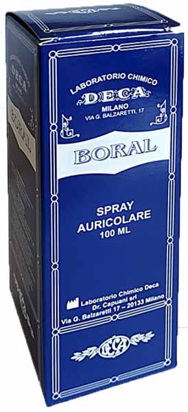 BORAL SPRAY AURICOLARE 100 ML - Farmacia Dott. Pasquale Russo