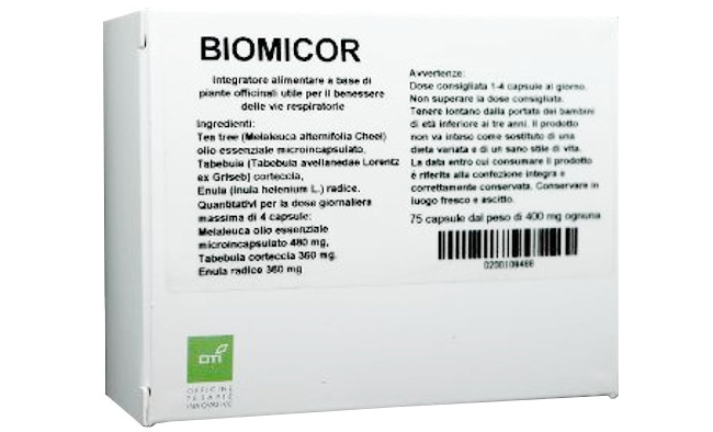 BIOMICOR 75 CAPSULE - Farmacia Dott. Pasquale Russo
