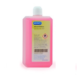 ALVITA ALCOOL ETILICO DENATURATO 90,1 250ML - Farmacia Dott. Pasquale Russo