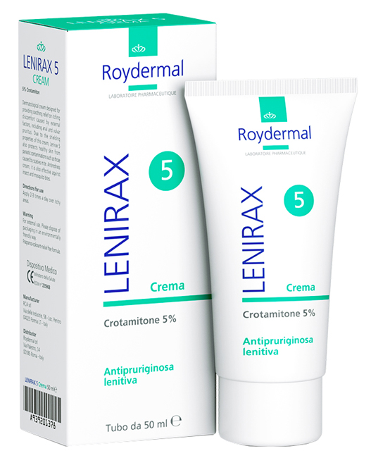 LENIRAX 5 CREMA DERMATOLOGICA CROTAMITONE 5% 50 ML - Farmacia Dott. Pasquale Russo