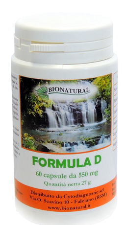 FORMULA D 60 CAPSULE - Farmacia Dott. Pasquale Russo
