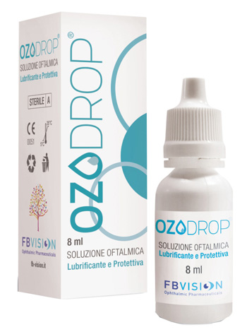 OZODROP LIPOZONEYE SOLUZIONE OFTALMICA BASE DI OLIO OZONIZZATO IN FOSFOLIPIDI 8 ML - Farmacia Dott. Pasquale Russo