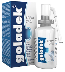 GOLADEK SPRAY NO ALCOOL 25 ML - Farmacia Dott. Pasquale Russo