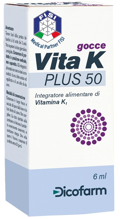 VITA K PLUS 50 GOCCE 6 ML - Farmacia Dott. Pasquale Russo