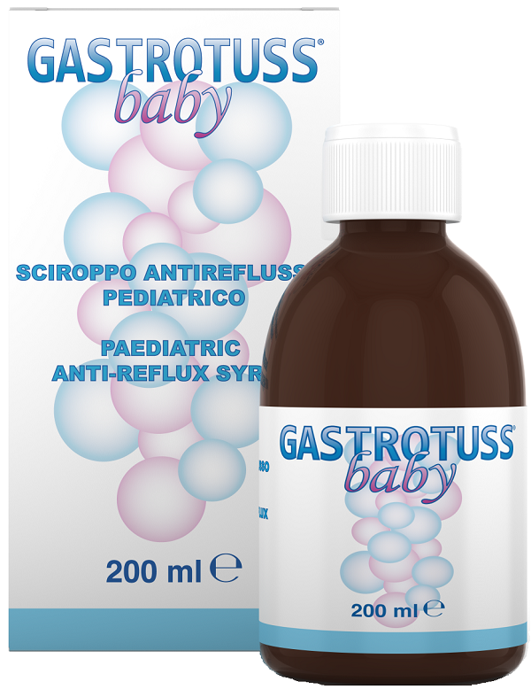BABY SCIROPPO ANTIREFLUSSO GASTROTUSS 200 ML - Farmacia Dott. Pasquale Russo