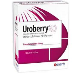 UROBERRY 40 10 BUSTINE - Farmacia Dott. Pasquale Russo