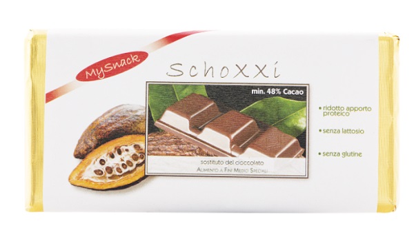 MY SNACK SCHOXXI TAVOLETTA CIOCCOLATO 100 G - Farmacia Dott. Pasquale Russo