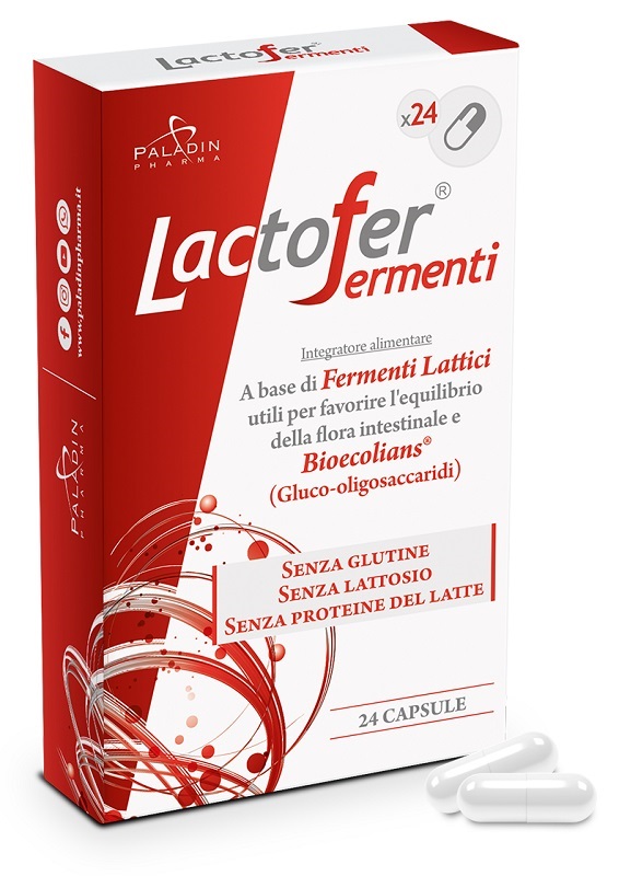 LACTOFER FERMENTI 24 CAPSULE - Farmacia Dott. Pasquale Russo