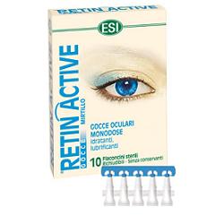 ESI RETIN ACTIVE MIRTILLO GOCCE OCULARI 10 FLACONCINI MONODOSE DA 0,5 ML - Farmacia Dott. Pasquale Russo