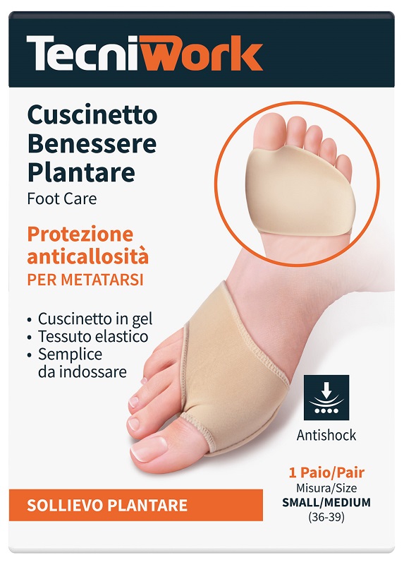 BENESSERE PLANTARE CUSCINETTO SMALL/MEDIUM 1 PAIO - Farmacia Dott. Pasquale Russo