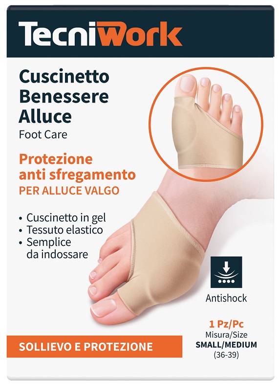 BENESSERE ALLUCE CUSCINETTO SMALL/MEDIUM 1 PEZZO - Farmacia Dott. Pasquale Russo