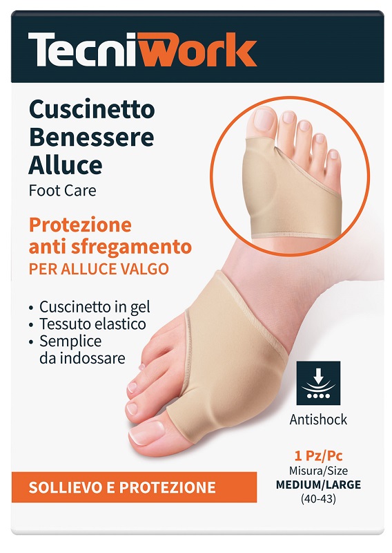 BENESSERE ALLUCE CUSCINETTO MEDIUM/LARGE 1 PEZZO - Farmacia Dott. Pasquale Russo