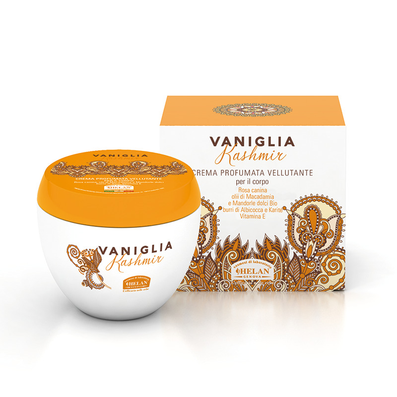 VANIGLIA KASHMIR CREMA PROFUMATA VELLUTANTE PER IL CORPO 200 ML - Farmacia Dott. Pasquale Russo