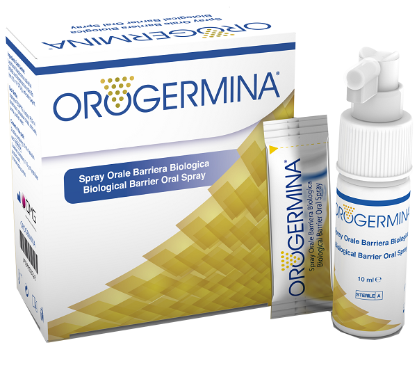 OROGERMINA SPRAY ORALE 2 FLACONI X 10 ML + 2 BUSTINE 1,15 G DI LIOFILIZZATO + 2 NEBULIZZATORI ORALI - Farmacia Dott. Pasquale Russo