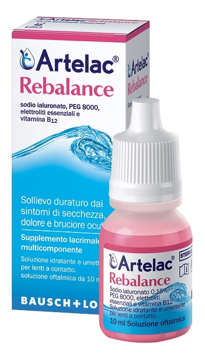 ARTELAC REBALANCE GOCCE OCULARI MULTIDOSE SENZA CONSERVANTI 10 ML - Farmacia Dott. Pasquale Russo