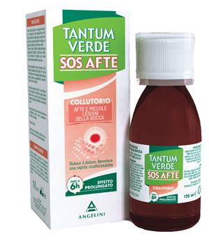 TANTUM VERDE SOS AFTE COLLUTORIO 120 ML - Farmacia Dott. Pasquale Russo