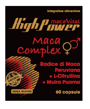 MACA VITAL HIGH POWER COMPLEX 60 CAPSULE - Farmacia Dott. Pasquale Russo