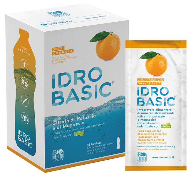 IDROBASIC ARANCIA 15 BUSTE - Farmacia Dott. Pasquale Russo