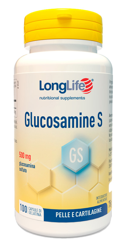 LONGLIFE GLUCOSAMINE S 100 CAPSULE DI GELATINA - Farmacia Dott. Pasquale Russo
