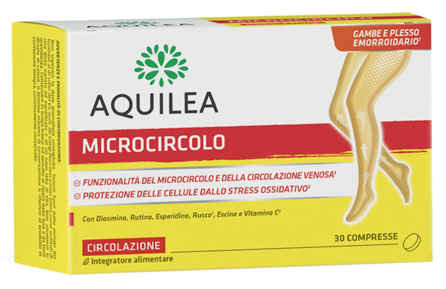 AQUILEA MICROCIRCOLO 30 COMPRESSE - Farmacia Dott. Pasquale Russo
