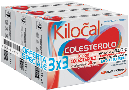 KILOCAL COLESTEROLO 30 COMPRESSE - Farmacia Dott. Pasquale Russo
