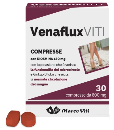 VENAFLUX VITI 30 COMPRESSE - Farmacia Dott. Pasquale Russo