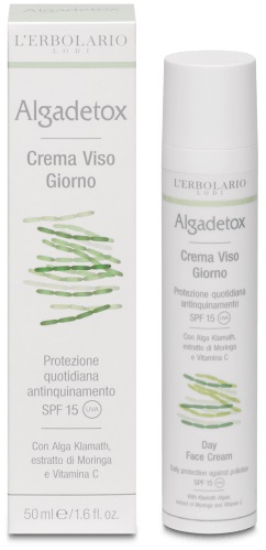 ALGADETOX CREMA VISO GIORNO PROTEZIONE QUOTIDIANA ANTINQUINAMENTO SPF15 50 ML - Farmacia Dott. Pasquale Russo