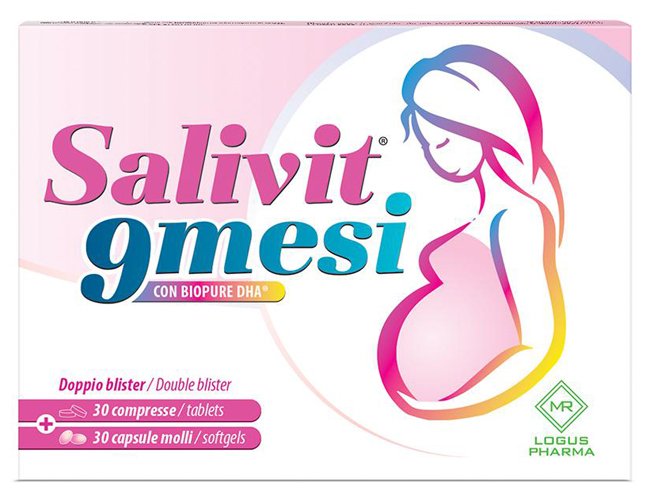 SALIVIT 9MESI 30 COMPRESSE + 30 CAPSULE MOLLI - Farmacia Dott. Pasquale Russo