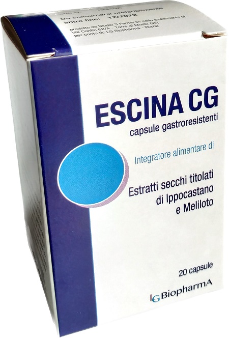ESCINA CG 20 CAPSULE - Farmacia Dott. Pasquale Russo