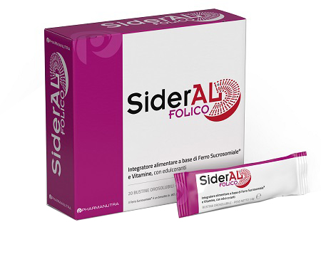 SIDERAL FOLICO 30 MG 20 BUSTINE OROSOLUBILI - Farmacia Dott. Pasquale Russo