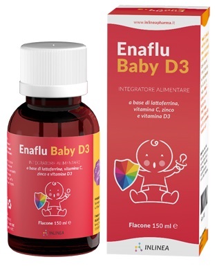 ENAFLU BABY D3 SOLUZIONE ORALE 150 ML - Farmacia Dott. Pasquale Russo