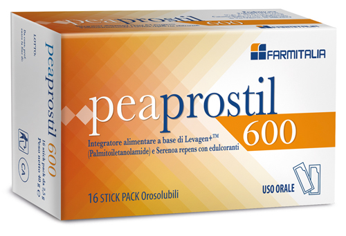 PEAPROSTIL 600 16 STICK PACK OROSOLUBILI - Farmacia Dott. Pasquale Russo