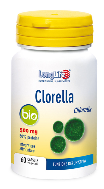 LONGLIFE CLORELLA BIO 60 CAPSULE VEGETALI - Farmacia Dott. Pasquale Russo