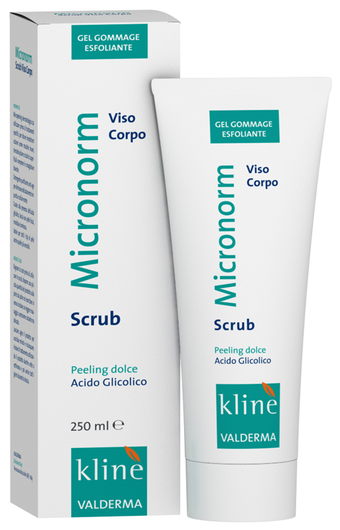 MICRONORM SCRUB VISO-CORPO 250 ML - Farmacia Dott. Pasquale Russo