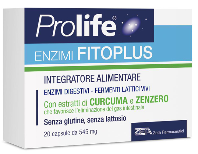 PROLIFE ENZIMI FITOPLUS 20 CAPSULE - Farmacia Dott. Pasquale Russo