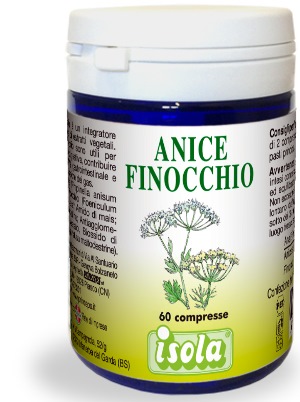 ANICE FINOCCHIO 60 COMPRESSE - Farmacia Dott. Pasquale Russo