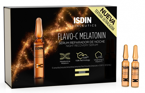 ISDINCEUTICS FLAVO C MELATONIN 10 FIALE - Farmacia Dott. Pasquale Russo