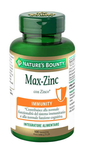 MAX ZINC 100 TAVOLETTE - Farmacia Dott. Pasquale Russo