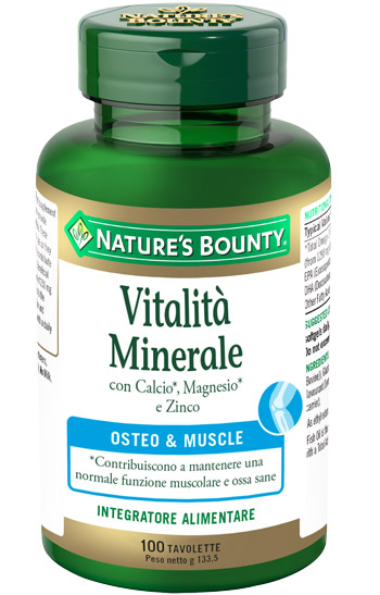 VITALITA' MINERALE 100 TAVOLETTE 133,50 G - Farmacia Dott. Pasquale Russo