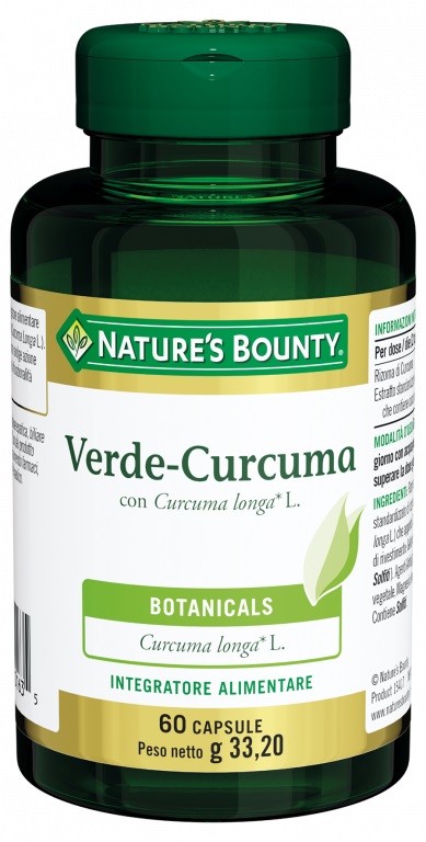 VERDE CURCUMA 60 CAPSULE 33,2 G - Farmacia Dott. Pasquale Russo
