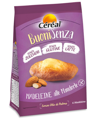 CEREAL BUONISENZA MADELEINE ALLE MANDORLE 180 G - Farmacia Dott. Pasquale Russo