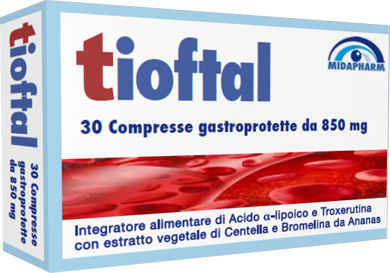 TIOFTAL 30 COMPRESSE GASTROPROTETTE - Farmacia Dott. Pasquale Russo
