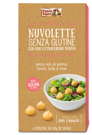 PUGLIA SAPORI NUVOLETTE SENZA GLUTINE 180 G - Farmacia Dott. Pasquale Russo