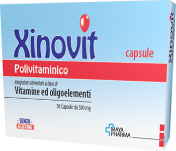 XINOVIT POLIVITAMINICO 30 CAPSULE DA 500 MG - Farmacia Dott. Pasquale Russo